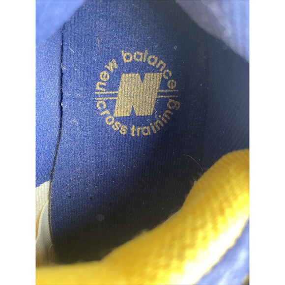 Vintage 1990’s New Balance Men’s Size 10.5 890 Navy Royal Blue  Yellow - Picture 12 of 16